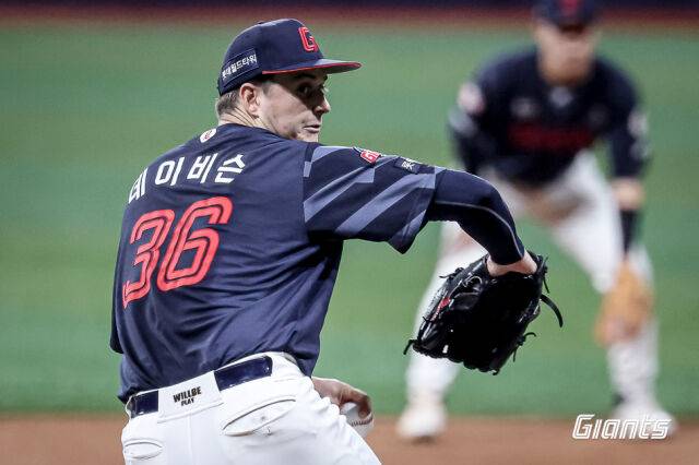 롯데 자이언츠 터커 데이비슨./롯데 자이언츠