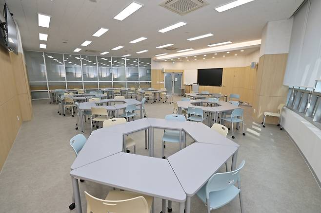 삼육대 PBL 강의실 전경 [삼육대 제공]