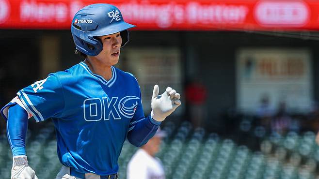 [서울=뉴시스] 미국 마이너리그에서 LA다저스 산하 트리플A 팀인 오클라호마시티 코메츠 소속으로 뛰는 김혜성. (사진=MILB 홈페이지 캡처) 2025.04.13. *재판매 및 DB 금지