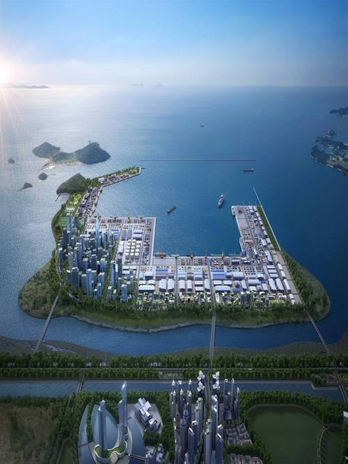 새만금 신항만 조감도. 새만금개발청 제공