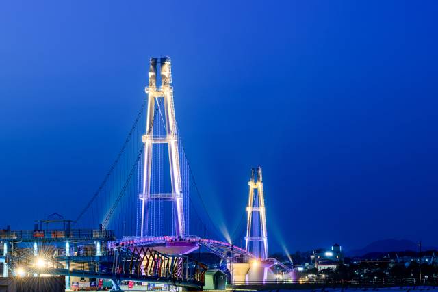 여주 남한강 출렁다리. 사진 제공=경기도