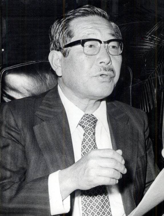 쌍용그룹 창업주 김성곤 회장. 동아DB