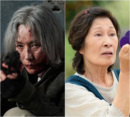 영화 ‘파과’·JTBC ‘천국보다 아름다운’ 스틸, 사진제공｜NEW·JTBC