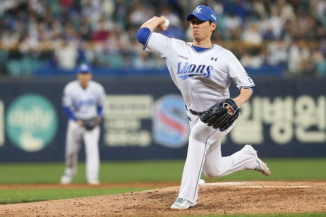 ▲ 피홈런 억제 능력에서 탁월한 능력을 가지고 있었던 김재윤은 올해 이 수치에서 문제를 드러내고 있다 ⓒ삼성라이온즈