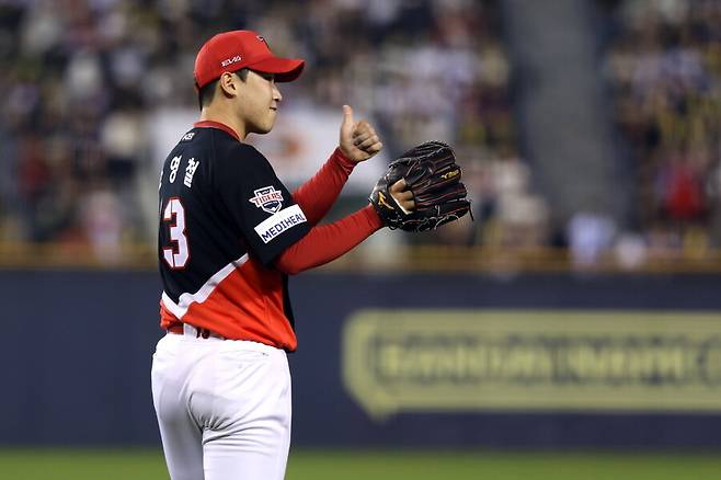 ▲ 2일 1군에 돌아온 윤영철은 당분간 중간에서 힘을 보탤 예정이다 ⓒKIA 타이거즈