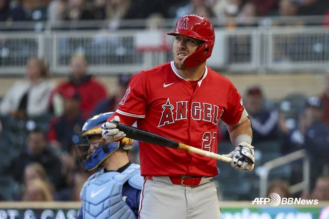 마이크 트라웃. /AFPBBNews=뉴스1