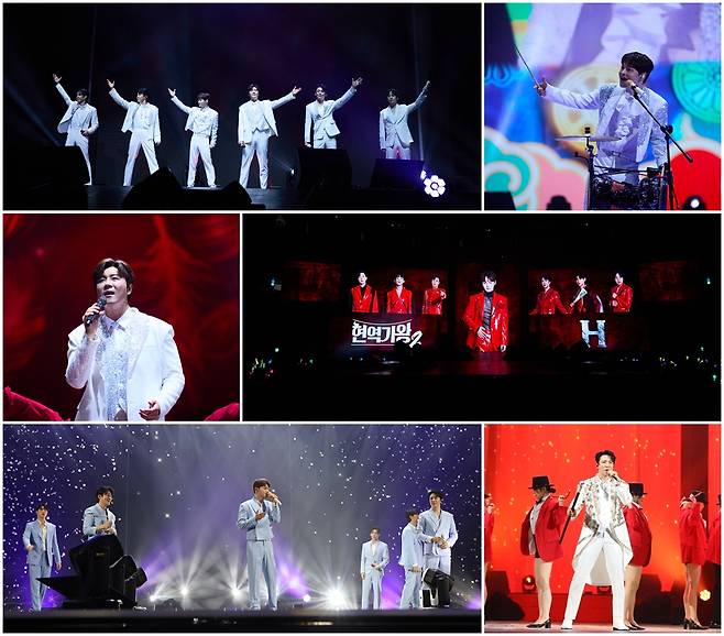 현역가왕2 전국투어 콘서트, 부산 공연 김준수 깜짝 합류..TOP7 완전체