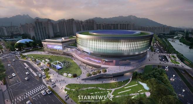 지난 11월 30일 착공한 서울 도봉구 창동에 들어설 서울아레나 조감도