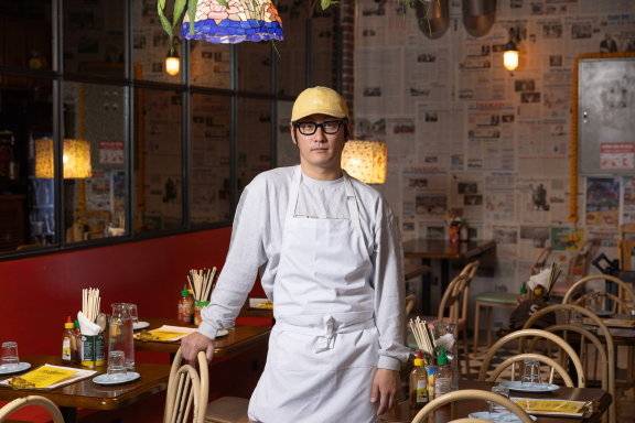 4월 16일 서울 용산구에 있는 효뜨 매장에서 만난 남준영 셰프.[이상윤]&nbsp;