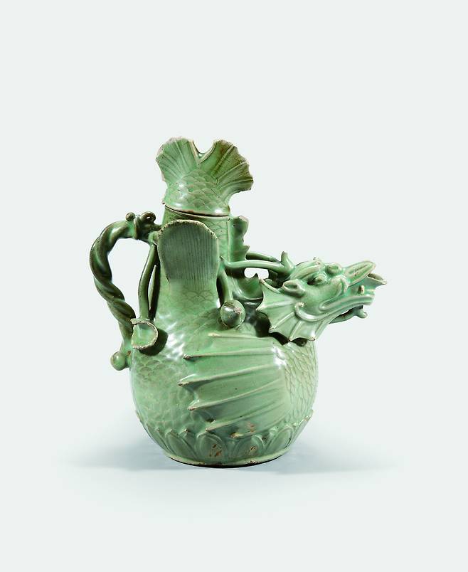 청자 어룡모양 주자. 국보. /국립경주박물관 제공