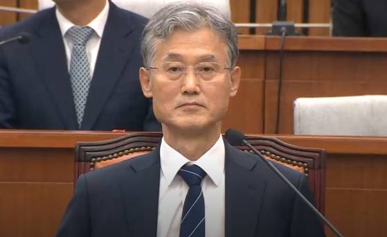 2023년 12월 국회 인사청문회에 출석한 조희대 대법원장 당시 후보자. (사진=연합뉴스)