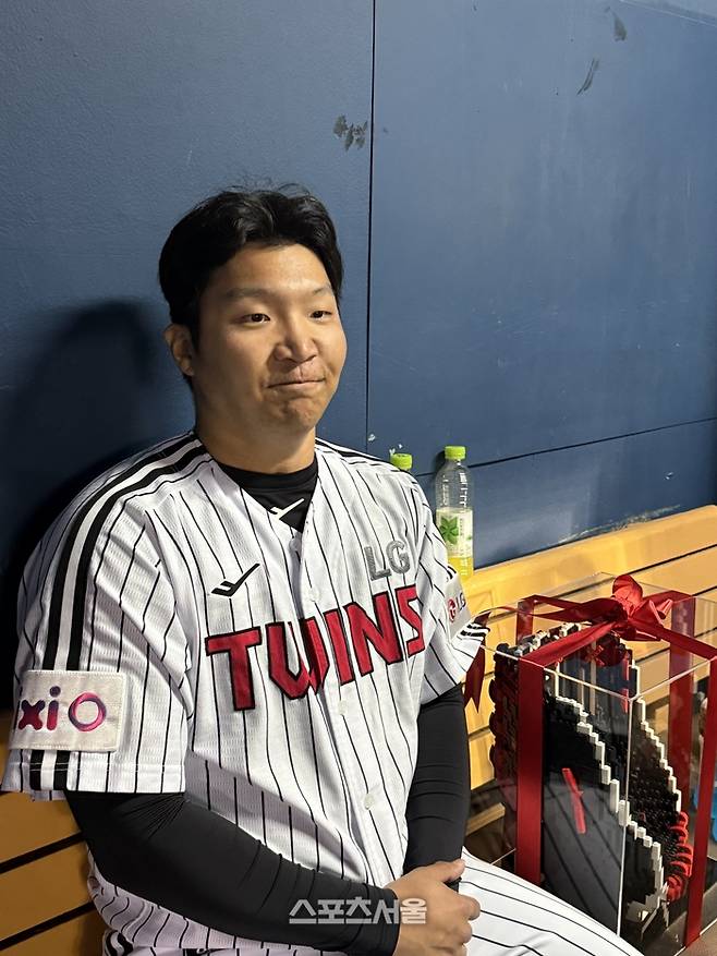 문보경은 3일 잠실 SSG전 3타수 1안타 2타점 1득점 1볼넷을 기록했다. 잠실 | 박연준 기자 duswns0628@sportsseoul.com