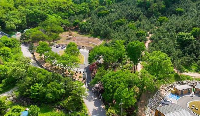 자일산림욕장. 의정부시 제공