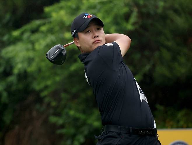 김민규가 공동 21위를 기록하며 선전했다. 뉴스1