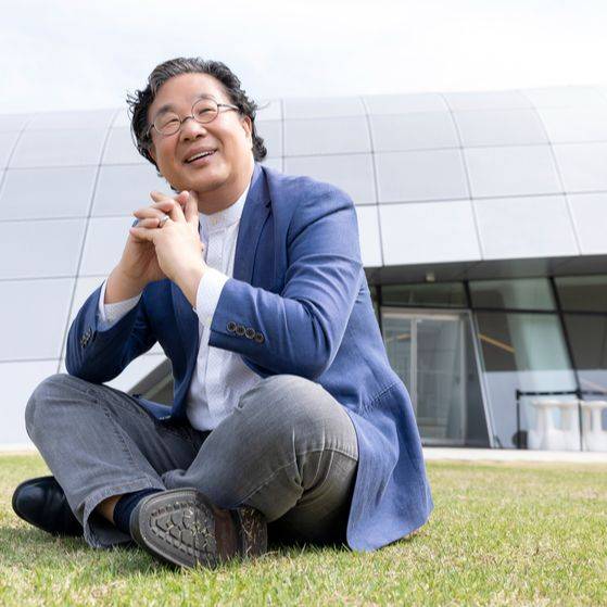 DDP(동대문디자인플라자)를 시민들이 자유롭고 창의적으로 즐길 수 있는 디자인 테마파크로 변환시키기 위한 비전을 설명중인 서울디자인재단 차강희 대표. 최영재 기자