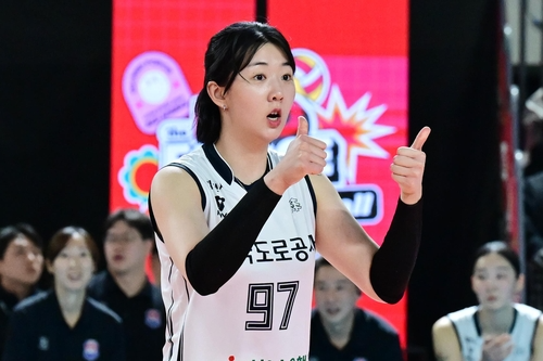 여자배구 대표팀에 발탁된 한국도로공사의 강소휘