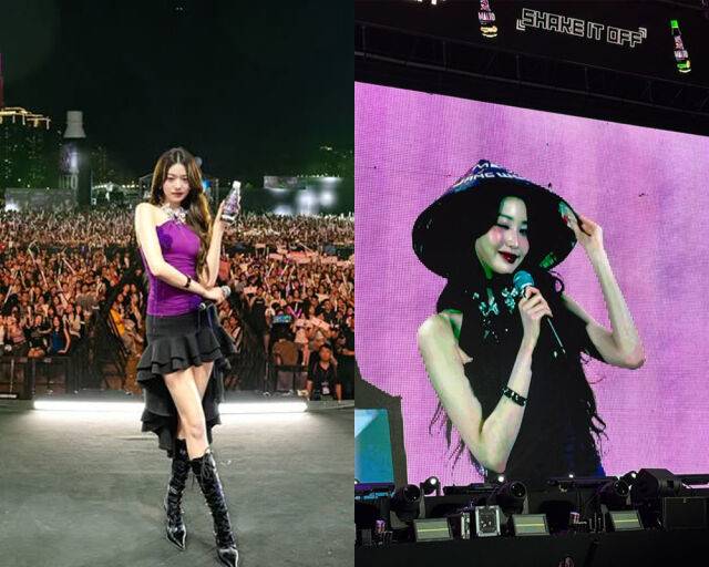 장원영은 현장의 열기를 사진으로 고스란히 전했다. /장원영 인스타그램