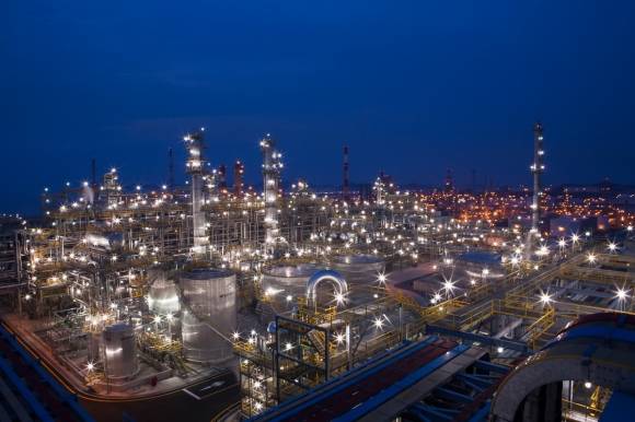 충남 서산의 대산석유화학산업단지 전경. 시 제공