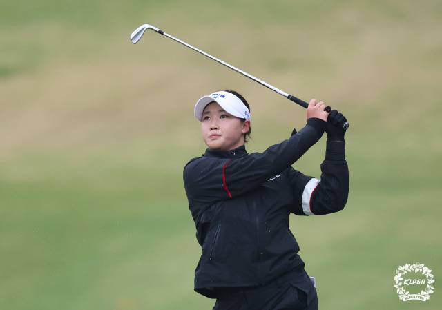 공동 3위에 나선 김민솔. 사진 제공=KLPGA