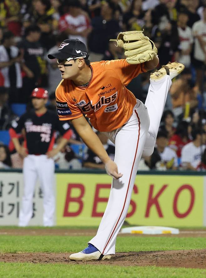 한화 이글스 투수 김서현
