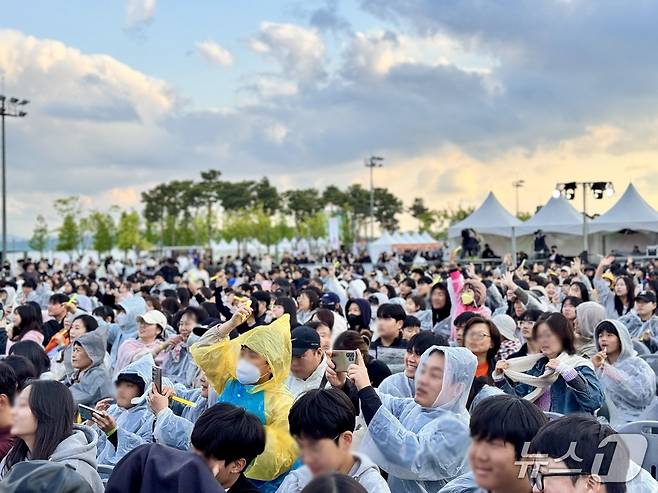 중소벤처기업부는 3일 세종특별시 세종동 세종중앙공원에서 5월 동행축제 개막행사를 열었다. ⓒ News1 이민주 기자