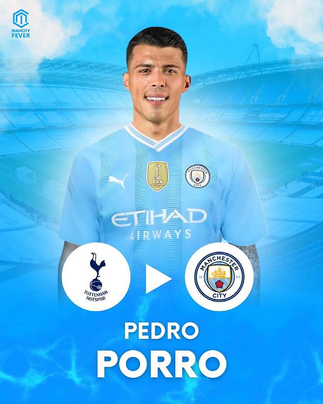 [스포츠조선 강우진 기자]토트넘에서 프리킥을 양보하지 않는 것으로 유명한 페드로 포로가 매각될 가능성이 커지고 있다. 토트넘이 이번 여름 포로의 매각을 염두에 두고 있다는 소식이다.

다만 포로의 매각 가격은 저렴하지 않을 것으로 보인다. 맨체스터 시티가 영입에 관심을 갖고 있지만, 높은 가격에 철회할 가능성도 충분히 있다. 사진=SNS