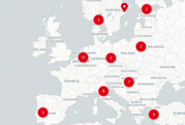 BYD 유럽 진출 현황 (사진=BYD 유럽 홈페이지)