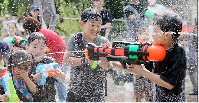 지난해 전북 완주군에서 열린 어린이날 행사 모습. 완주군 제공