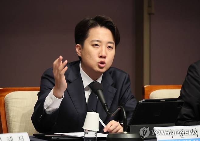 이준석 개혁신당 후보. 연합뉴스