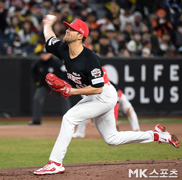 올해에도 KIA의 1선발을 맡고 있는 네일. 사진=천정환 기자