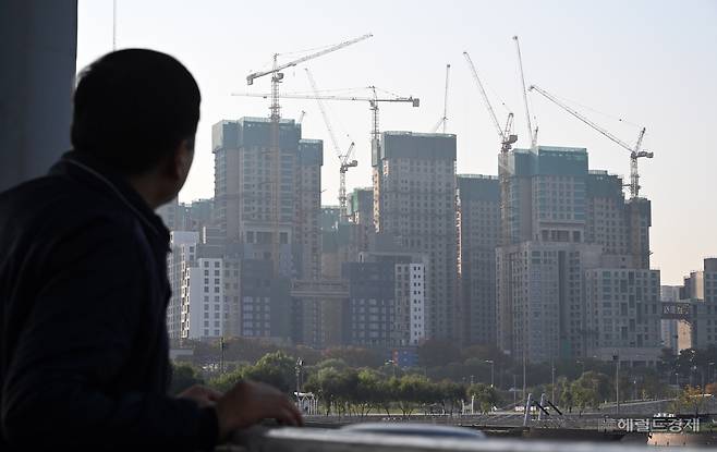 서울의 한 건설현장. [임세준 기자]