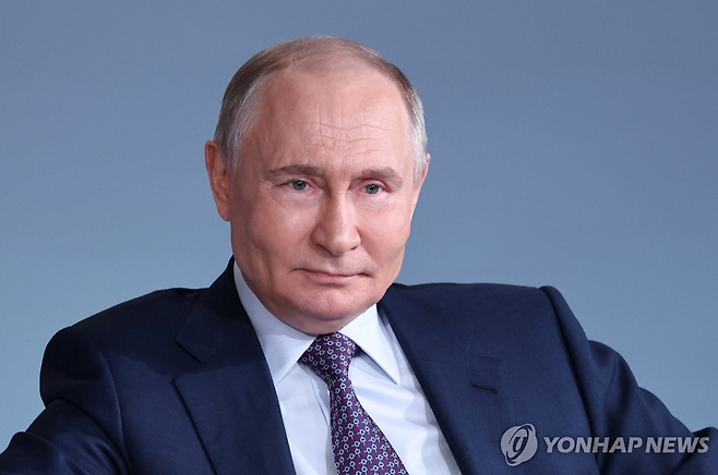 블라디미르 푸틴 러시아 대통령[연합]