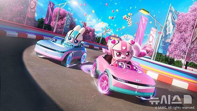 [서울=뉴시스] 티니핑X현대차.  (사진= 현대자동차 제공)