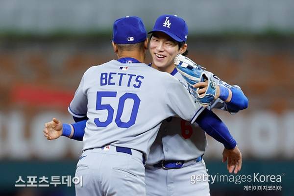 무키 베츠-김혜성 / 사진=GettyImages 제공
