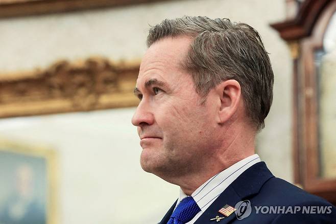 왈츠 전 미국 국가안보보좌관 [로이터 연합뉴스 자료사진. 재판매 및 DB 금지]