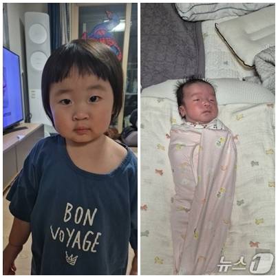 장흥에 거주하는 박제정·김혜숙 씨 부부의 여섯째와 일곱째의 모습.(본인 제공. 재판매 및 DB 금지)