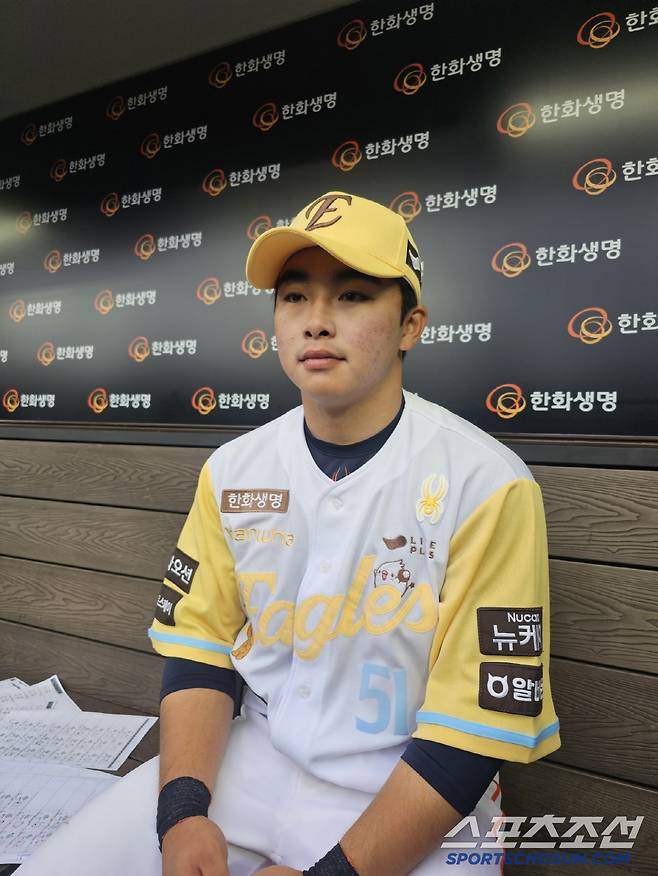 5일 결승 솔로포를 날린 문현빈. 대전=스포츠조선 정현석 기자 hschung@sportschosun.com