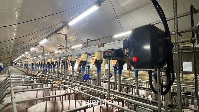 딥스캔 현장 적용 모습. ⓒ엠트리센