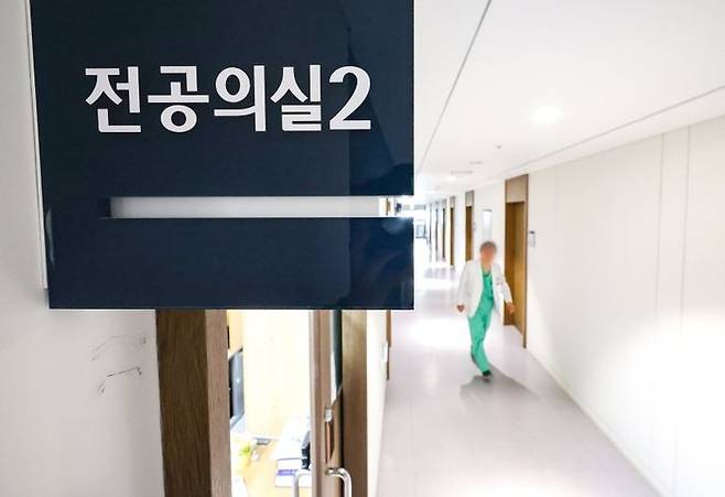 서울 한 대학병원 내 전공의실 모습.ⓒ연합뉴스