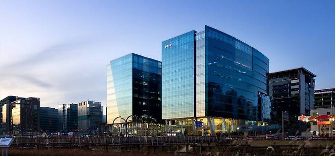 쏠리드 판교 본사 전경. 쏠리드 제공