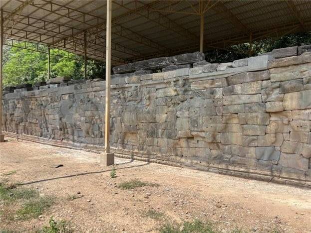 코끼리테라스 A구간 복원 후 모습. /사진=국가유산진흥원 제공