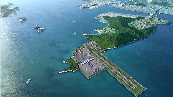 가덕도신공항 조감도