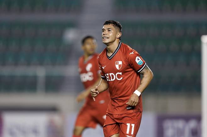 하나은행 K리그2 2025 10라운드 MVP 부산 빌레로. 한국프로축구연맹 제공