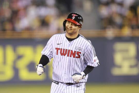 문보경 솔로 홈런. 사진[연합뉴스]