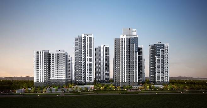 경기 하남시 교산 푸르지오 더 퍼스트 투시도. [사진출처=대우건설]