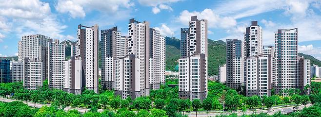 경기도 과천시 아파트 전경. (매경DB)