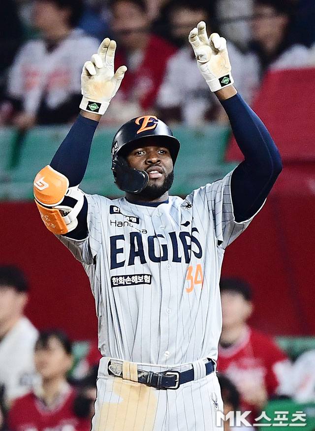 한화 플로리얼은 4일 광주 KIA전에서 존재감을 드러냈다. 사진=김영구 기자