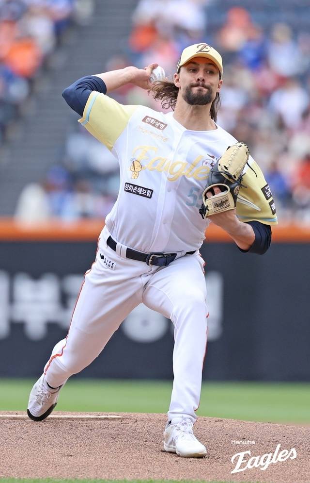 한화 와이스는 5일 대전 삼성전에서 승리투수가 됐다. 사진=한화 제공