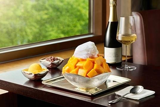 서울 신라호텔의 애플망고빙수. 지난해보다 7.8% 오른 11만원에 판매되고 있다. 서울신라호텔 홈페이지 캡처