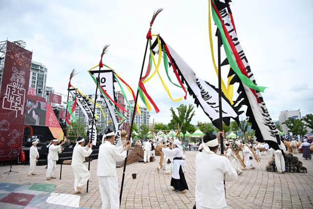 지난해 울산쇠부리축제 개막식 공연. 사진제공=울산시 북구